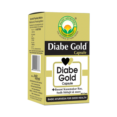 Basic Ayurveda Diabe Gold Capsule