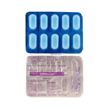 Febrex 650mg Tablet