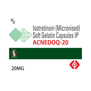 Acnedoq 20 Soft Gelatin Capsule