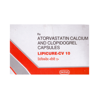 Lipicure CV 10mg/75mg Capsule