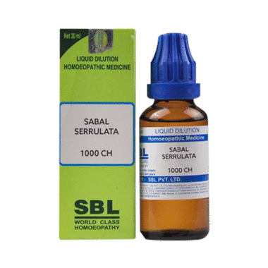 SBL Sabal Serrulata Dilution 1000 CH