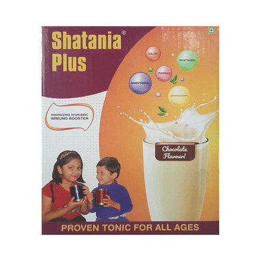 Shatania Plus For Energy & Immunity | Flavour Chocolate