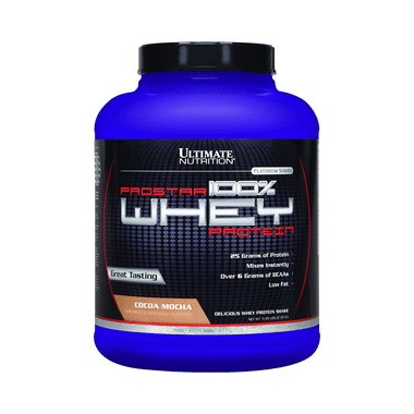 Ultimate Nutrition Prostar 100% Whey Protein For Muscle Recovery | Flavour Cocoa Mocha Powder