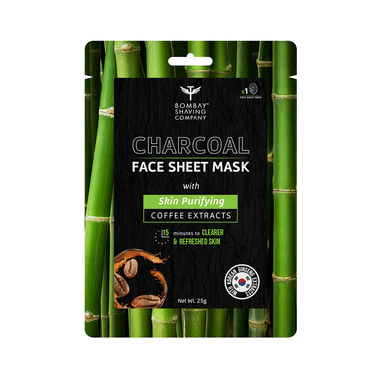 Bombay Shaving Company Charcoal Face Sheet Mask