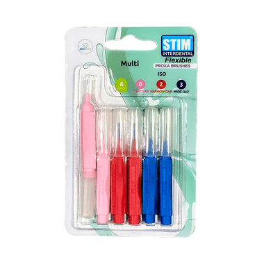 Stim Interdental Proxa Brushes (Multi) Flexible