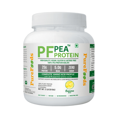 PureFoods PF Pea Protein Isolate Banana
