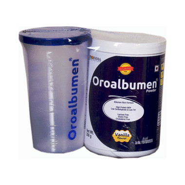 Proindia Healthcare Oroalbumen | Albumen Rich Formula With High Protein | Flavour Powder Vanilla