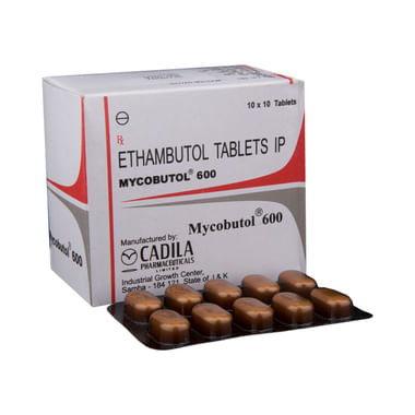 Mycobutol 600 Tablet