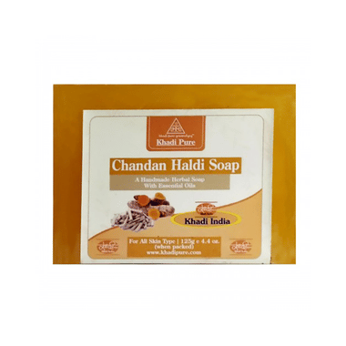 Khadi Pure Chandan Haldi Soap