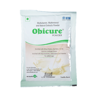 Obicure Whey Protein With CLA, Multivitamins & Minerals | Flavour Powder