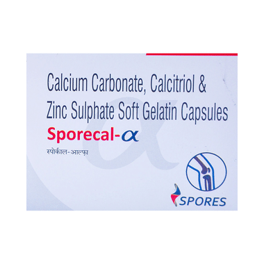 Sporecal-Alpha Soft Gelatin Capsule