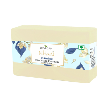 Dr. Vegan Khadi Handmade Premium Bathing Bar Jasmine