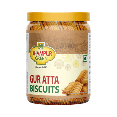 Dhampur Green Gur Atta Biscuit