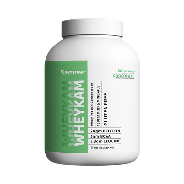 Kamree Wheykam Whey Protein Concentrate Powder Chocolate