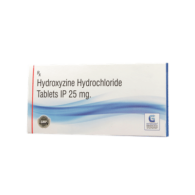 Genericart Hydroxyzine Hydrochloride 25mg Tablet