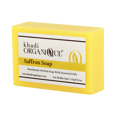 Khadi Organique Saffron Soap