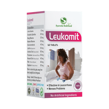 <span style='color:#626A7A'>Ayurveda Redefined Leukomit Tablet</span>