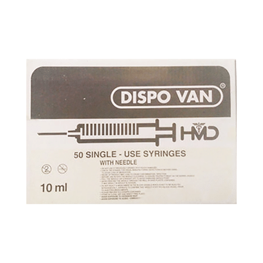 Dispovan 10ml Syringe with Needle