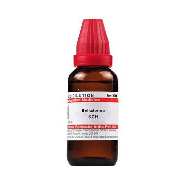 Dr Willmar Schwabe India Belladonna Dilution 6 CH