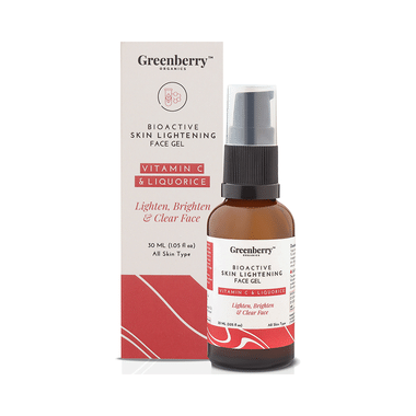 Greenberry Organics Bioactive Skin Lightening Face Gel