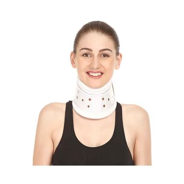 Samson CA-0104 Cervical Collar (Hard Adjustable) Large White