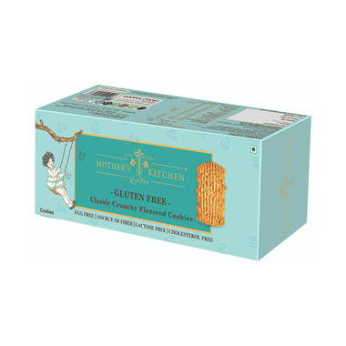 Mother's Kitchen Gluten Free Classic Crunchy Cookie Flaxseed Pack Of 6
