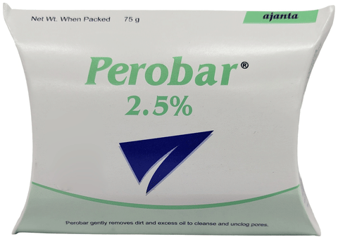 Perobar 2.5% Cleansing Bar