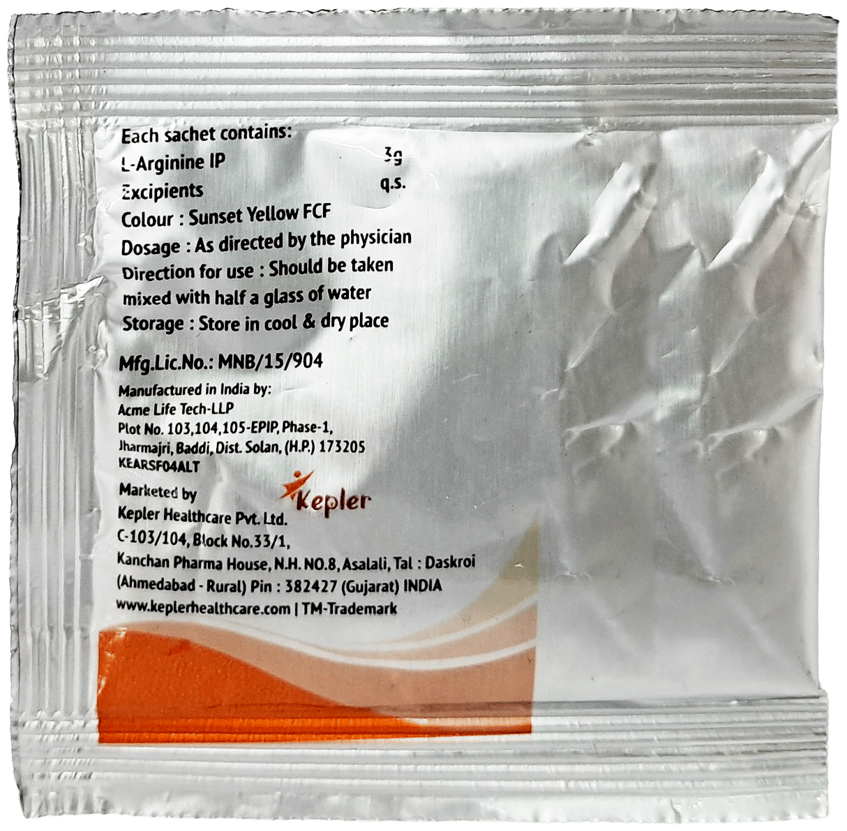 ARGIMUST SACHET 1X10 - Scraped Image