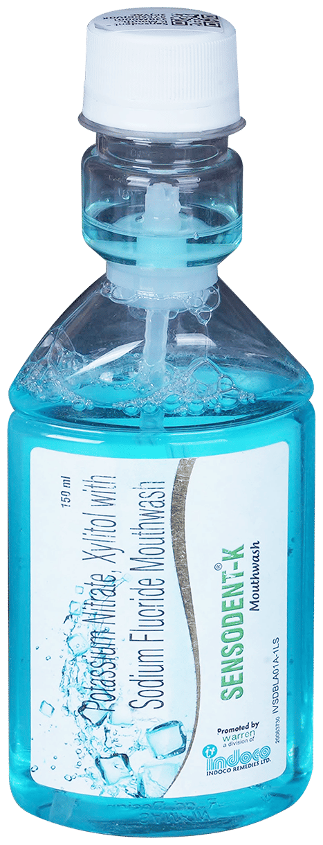 SENSODENT K MOUTHWASH 150ML 150ML - Scraped Image