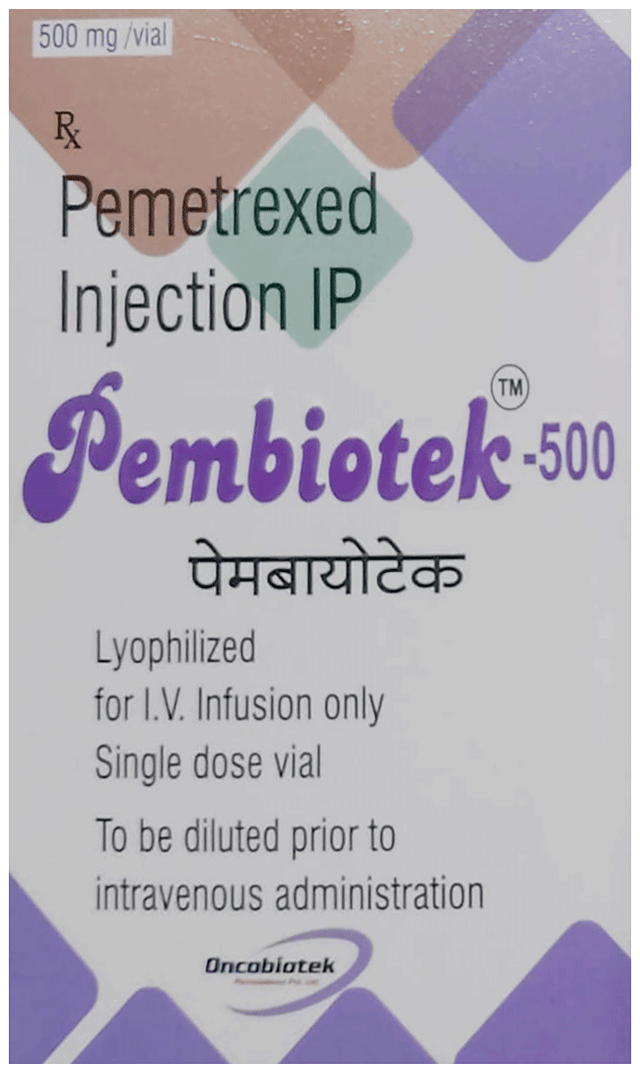 Pembiotek 500mg Injection 1s