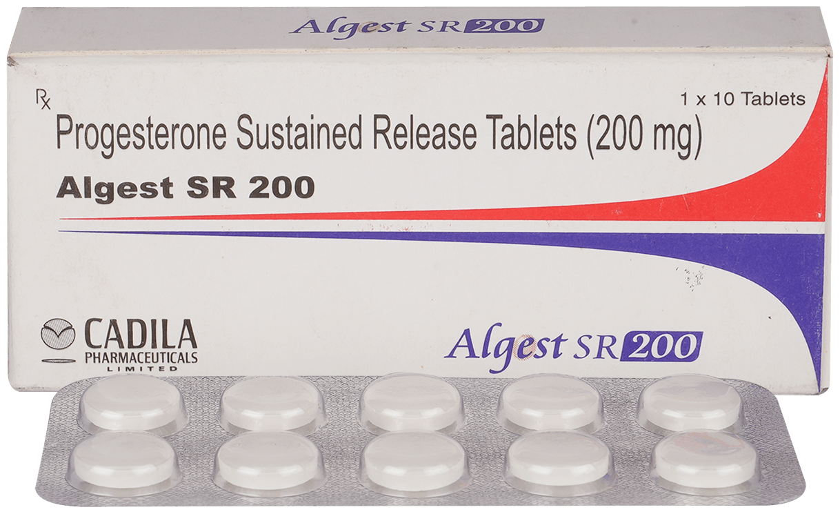 ALGEST SR 200MG TABLET 10X10 - Scraped Image