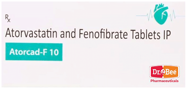 Atorcad F 10/160mg Tablet 10s