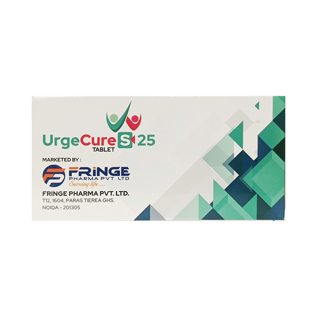 UrgeCure S 25/5mg Tablet ER 10s