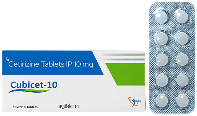 Cubicet 10mg Tablet 10s