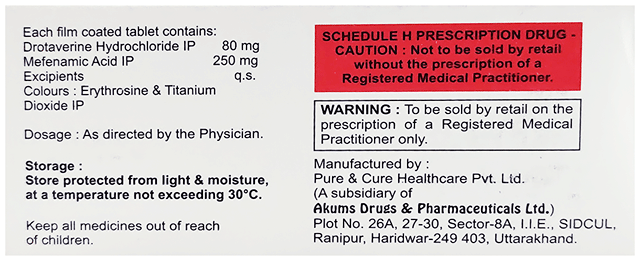 Drotazen 80/250mg Tablet 10s