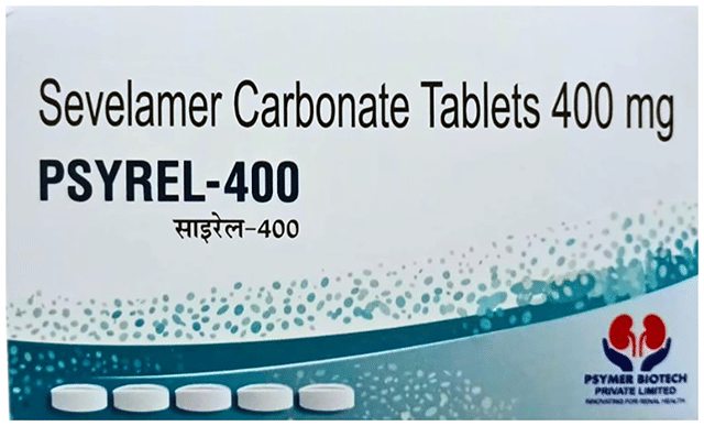 Psyrel 400mg Tablet 10s