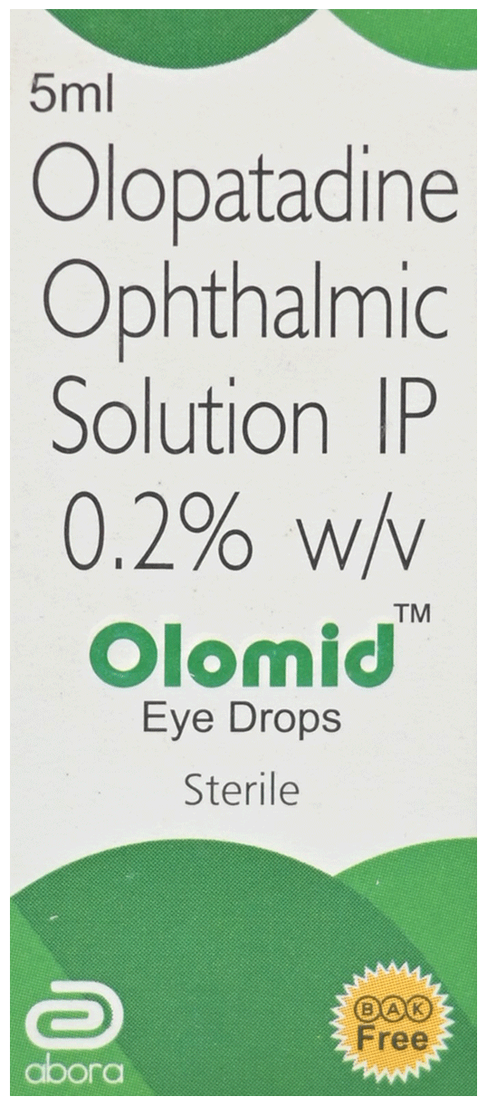 Olomid 0.2% Ophthalmic Solution BAK Free 5ml