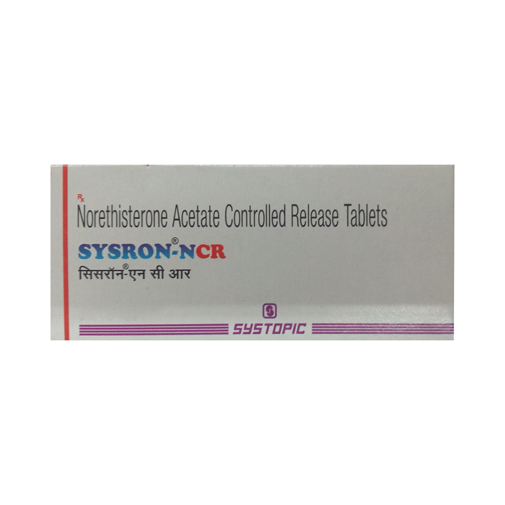 Sysron-NCR Tablet - Substitutes, Price & Side Effects | MedSub.in ...