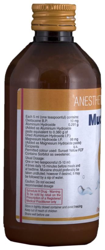 Mucaine Gel Orange Oral Suspension 200ml