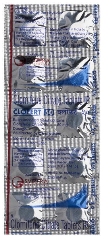 CLOFERT-50 TABLET 10'S - Scraped Image