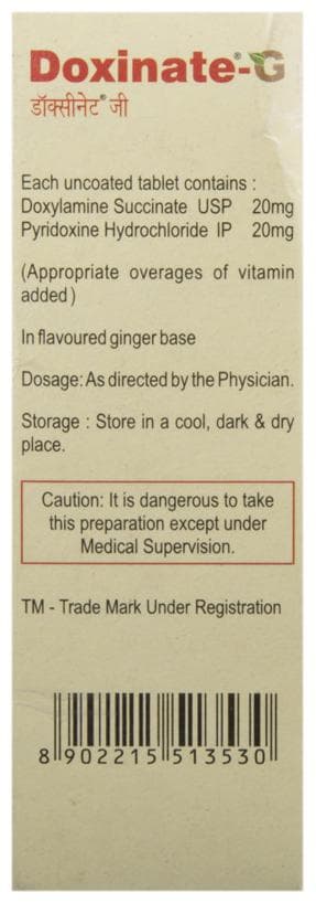 DOXINATE-G TABLET 10'S - Scraped Image
