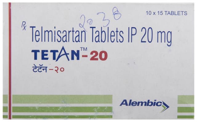 Tetan 20mg Tablet 15s