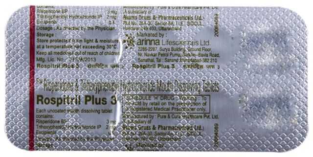 Rospitril Plus 3 Tablet MD