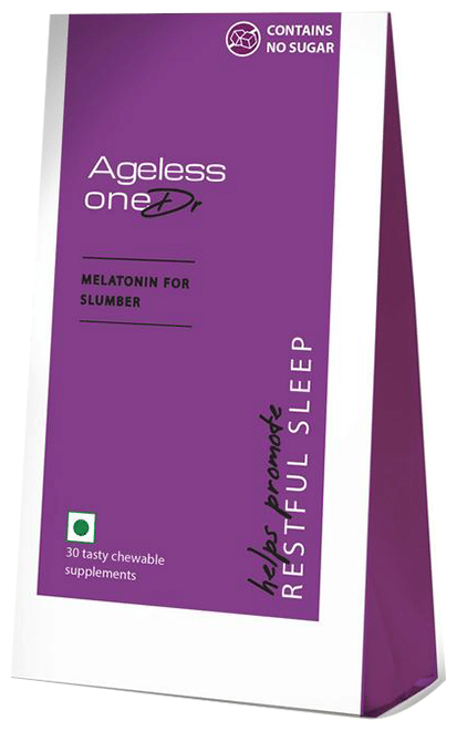 Ageless oneDr Melatonin for Restful Sleep Kacha Mango 30s