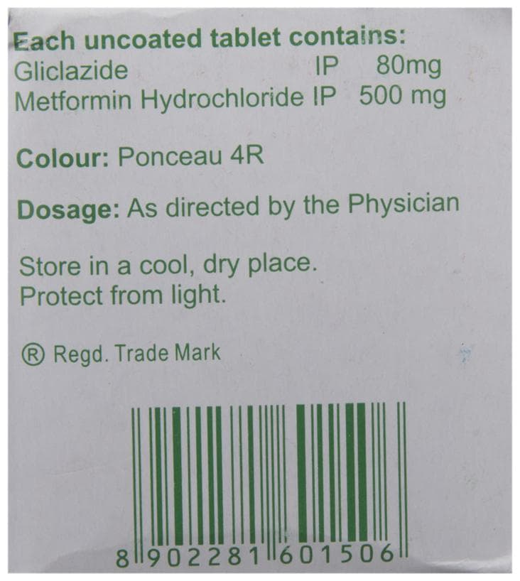GLYCHEK M FORTE TAB 15'S - Scraped Image