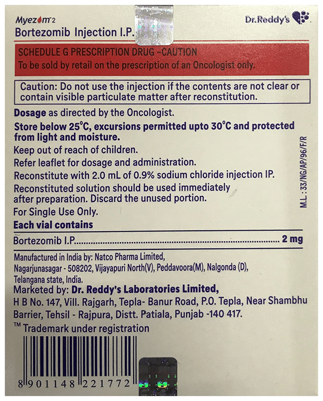 Myezom 2mg Injection 1s