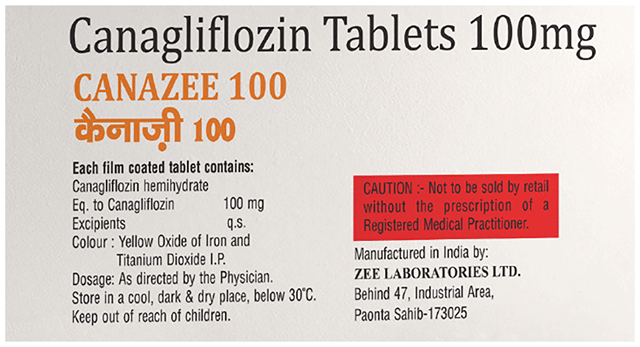 Canazee 100mg Tablet 15s