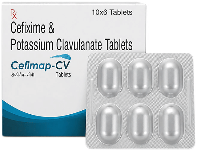 Cefimap CV 200/125mg Tablet 6s