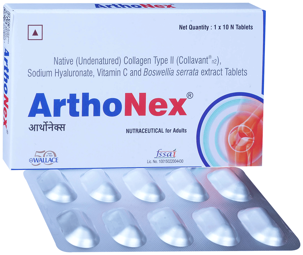 ARTHONEX TABLET 10'S - Scraped Image