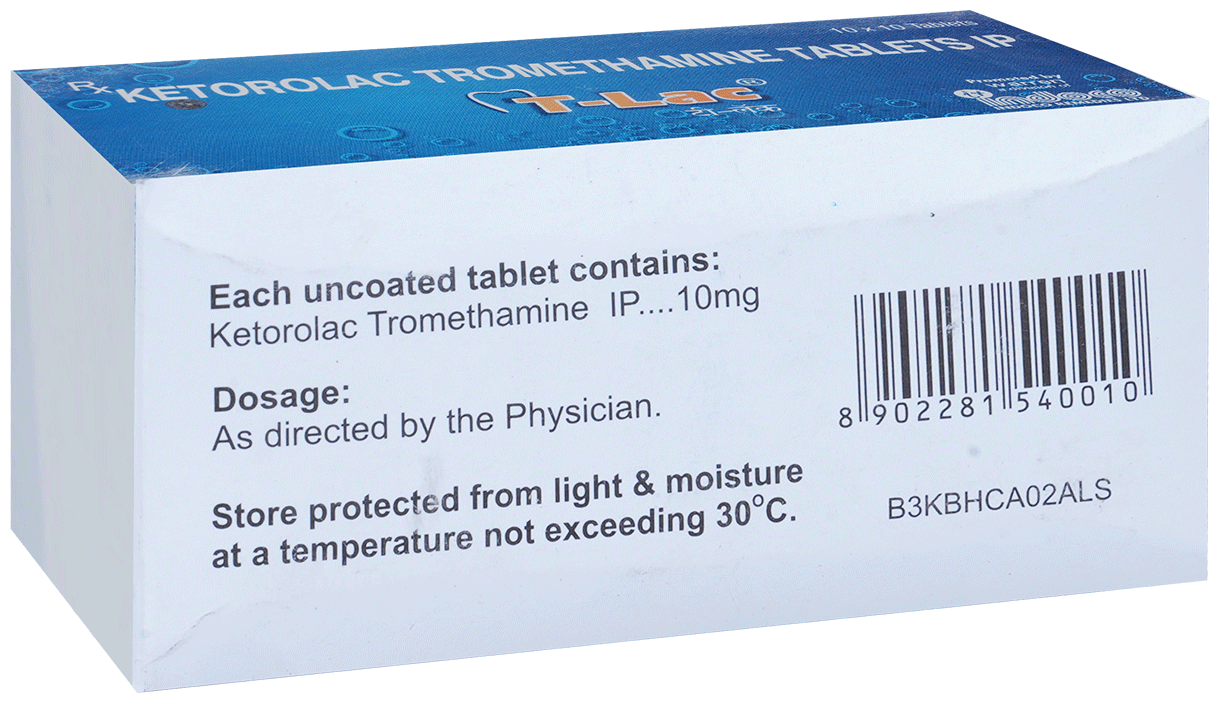 T-LAC TAB 10S (ALU-ALU) 10S - Scraped Image